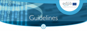European Data Protection Board Guidelines (GDPR-text.com)